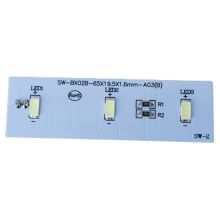 1Pcs Refrigerator LED Light for Freezer Parts ZBE2350HCA Light Bar SW-BX02B Replacement LED Strip Bar