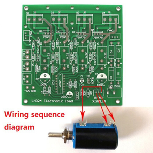 DIY Kits 150W 10A Battery Capacity Tester Adjustable Constant Current Electronic Load Discharge Test 2