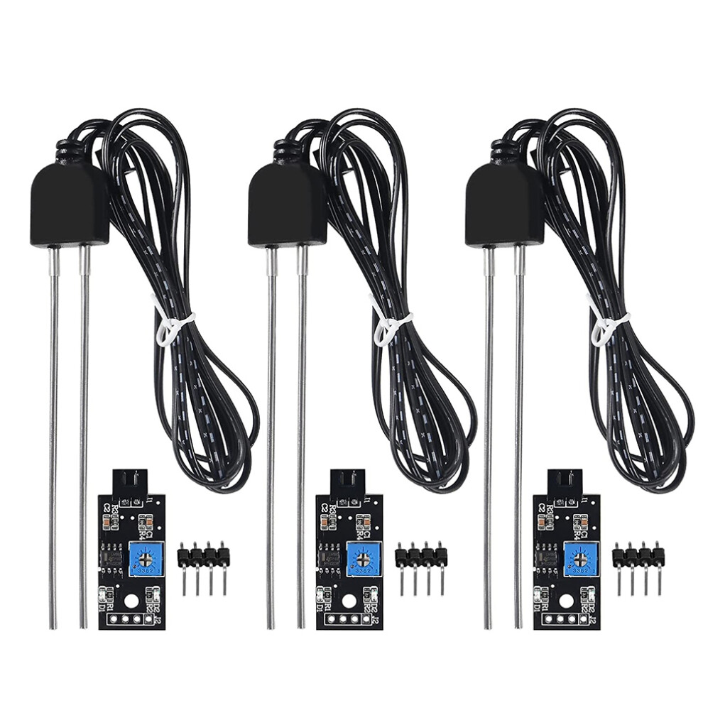 3 Sets Soil Moisture Sensor, With Corrosion Resistant Probe, Module Digital Analog Signal Output For Garden Automatic 6034186089676