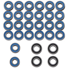 30 Pezzi Kit Cuscinetti Sigillati per  1/14 Camion Rimorchio Trattore Semi Grand Knight King Hauler Parti di Aggiornamento