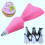 8Pcs/Set Pastry Bag Tips Kitchen Cake Icing Piping Cream Cake Decorating Tools Reusable +6 Nozzle Set-B 1