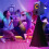 Universal Dj Light Speaker Stand Skirt Tripod Scrim Cover with Stretchable Polyester Material, 2 Pcs 2