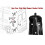 Rear Door Side Panel Magnet Bracket Holder for - Sprinter 906 2500 3500 2006- 9066301231 A9066301231 3