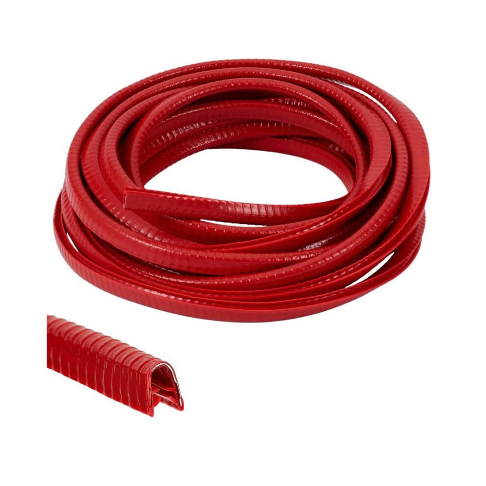 Photos - Safety Equipment Jojomino 32.8Ft Full Brim Hard Hat Guard Strip, PVC Material for Enhanced Helmet Protection Red 