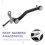 Front Left Height Sensor Link A1663200132 for - GLS X166 ML W166 GLE W292 Level Sensor Rod Bracket 5