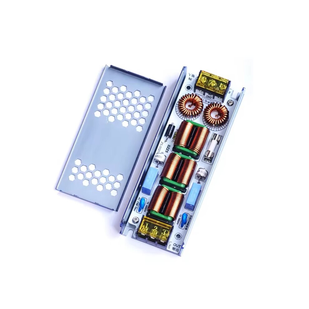 6A/10A 4-Stage Emi Filter 110-220V Ac Power Purifier Noise Sound Current Hum For Audio Amplifier & Hifi System 10A 4711426186891