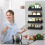 Magnetic Storage Shelf Spice Sundry Side Storage Rack Hanging Basket Space Saving Kitchen Organizer Shelf 3