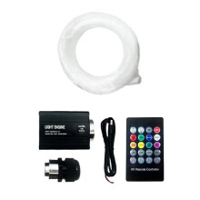 300Pcs Fiber Optic Car Home Headliner Star Lamp Kit APP Control Star Roof Interior Atmosphere Light