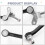Front Left Height Sensor Link A1663200132 for - GLS X166 ML W166 GLE W292 Level Sensor Rod Bracket 3