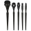 Graphite Blending Brushes - 5 Piece  Pack, Charcoal Sketchh Instruments, Artist Pastel Mixer with Precision Tips 1