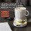 Thermostatic Heating Coaster 4-Speed Adjustment Heating 55 65 75 85 Degrees Constant Temperature Warming Coaster US Plug 7