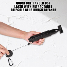 Club Cleaning Brush with Water Bottle for BOXOB Leak-Proof  Cleaning Tool with Retractable Clip