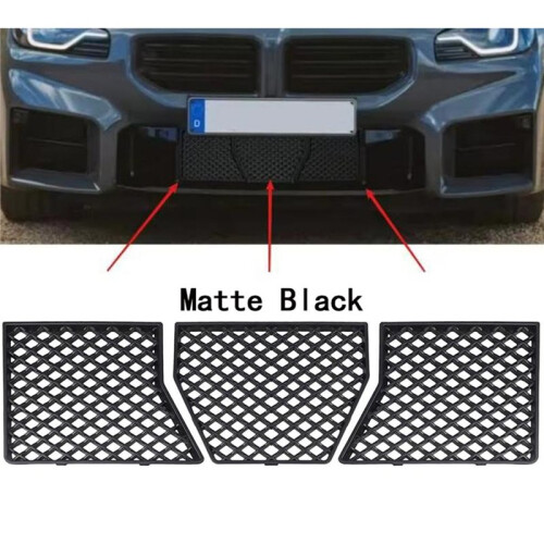 Front Lower Bumper Grill Grille for  G87 M2 2023-2025 Front Grille Mesh Insert Accessories