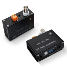 1-Kanals Active Video Balun för CCTV-Kamera Twisted Pair-Sändare BNCLong Range för AHD TVI CVI 5/10MP
