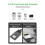Cabo Adaptador  para USB 3.0 para Unidades SSD/HDD de 2,5 Polegadas, Suporta Velocidade de Até 5 Gbps 6