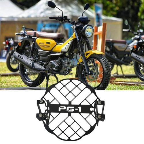 For  PG-1 PG1 2023 2024 Motorcycle Front Headlight Guard Grille Cover Protector Accessories 2
