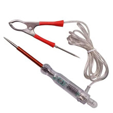 Spannungsprüfer für Autos und Lastwagen, Digitalanzeige, Lange Sonde, Prüfstift, Glühbirne, Kfz-Reparatur, Diagnosewerkzeuge