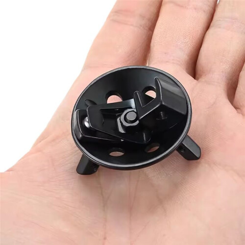 1Pc Metal Industrial Computer Flat Car Sewing Machine Rotate Roller Quick Change Triangular Presser Foot Holder 38x23mm 1