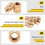 M2 M2.5 M3 M4 M5 M6 Brass Heat Insert Nut Hot Melt Nutinsert Thread Knurled Double Twill Nuts 3D Printer Accessories A 5