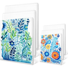 6 Pack Monoprinting Print Plates -8X10In + 5In X 7In Gel Plate,Gelli Plates - for Press-Art for Card Making,Scrapbooking