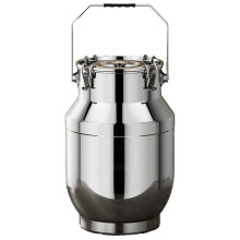 Stainless Steel Sealed Barrels - Moisture-Proof Airtight Containers for Grain, Oil, Wine, Tea, Flour Storage &Transport