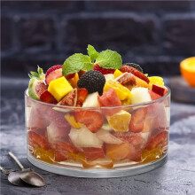 Diamante Cylindrical Salad Bowl Gift Boxed