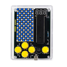 Pixel Gamer DIY Kit Pocket Gamer 51 Microcontroller Elektronische Circuit Educatieve Experimenten Soldeeroefenmodule C