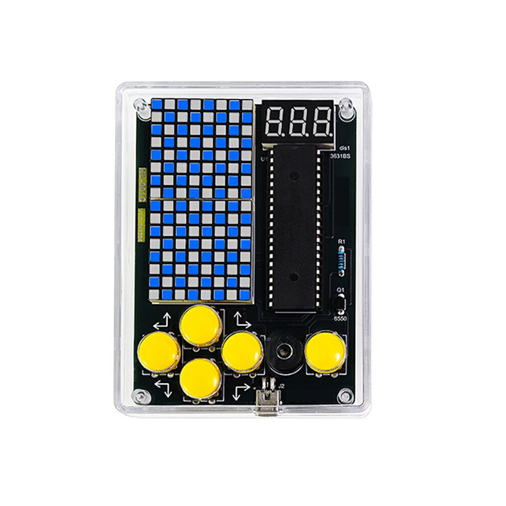 Pixel Gamer Diy Kit Pocket Gamer 51 Microcontroller Electronic Circuit Teaching Experiment Soldering Practice Module C 6034021381507