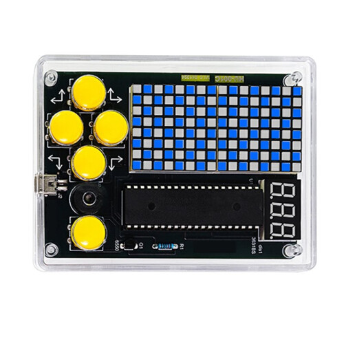 Pixel Gamer DIY Kit Pocket Gamer 51 Microcontroller Electronic Circuit Teaching Experiment Soldering Practice Module C 1