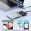 M.2 Solid State Drive Reader NVMe/ 2-in-1 External Dock SSD Card Reader M.2 Drive Enclosure 2