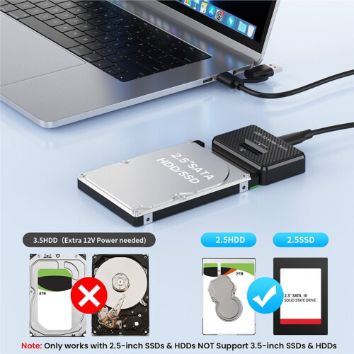 M.2 Solid State Drive Reader NVMe/ 2-in-1 External Dock SSD Card Reader M.2 Drive Enclosure 1