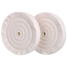2 Peças Super Grosso Polimento Roda 6 Polegadas Adequado para Bench Grinder Ferramentas Espelho Polimento e Enceração