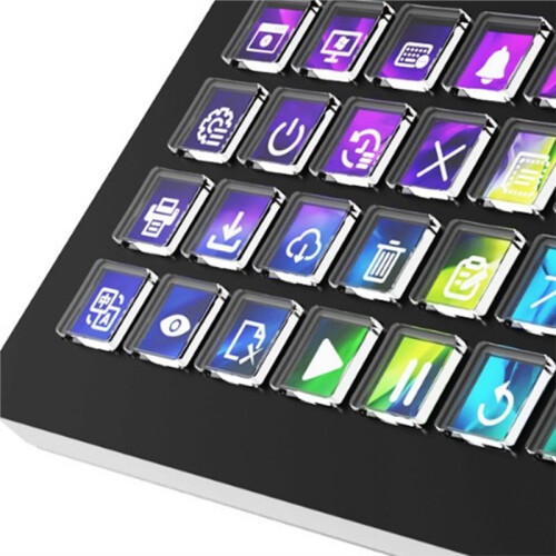 Mirabox XL Visual Console Macro Keyboard with 32 Keys PC Programmable Streamdeck -Site Central Control Gaming Accessories 2