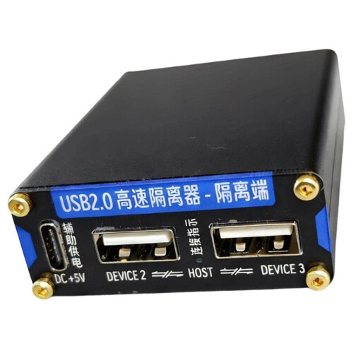 480Mbps High-Speed 3kV Isolator Isolation HUB Eliminate Ground Noise Filter for Audio DAC /PLC/Hard Disk Data Transfer