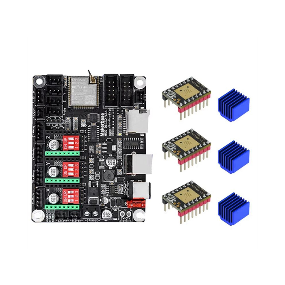 Mks Dlc32 V2.1 32Bits Motherboard Offline Controller Ts24/Ts35-R Woodwork Engraver Motherboard Tmc2209 For Engraving 6034255987414
