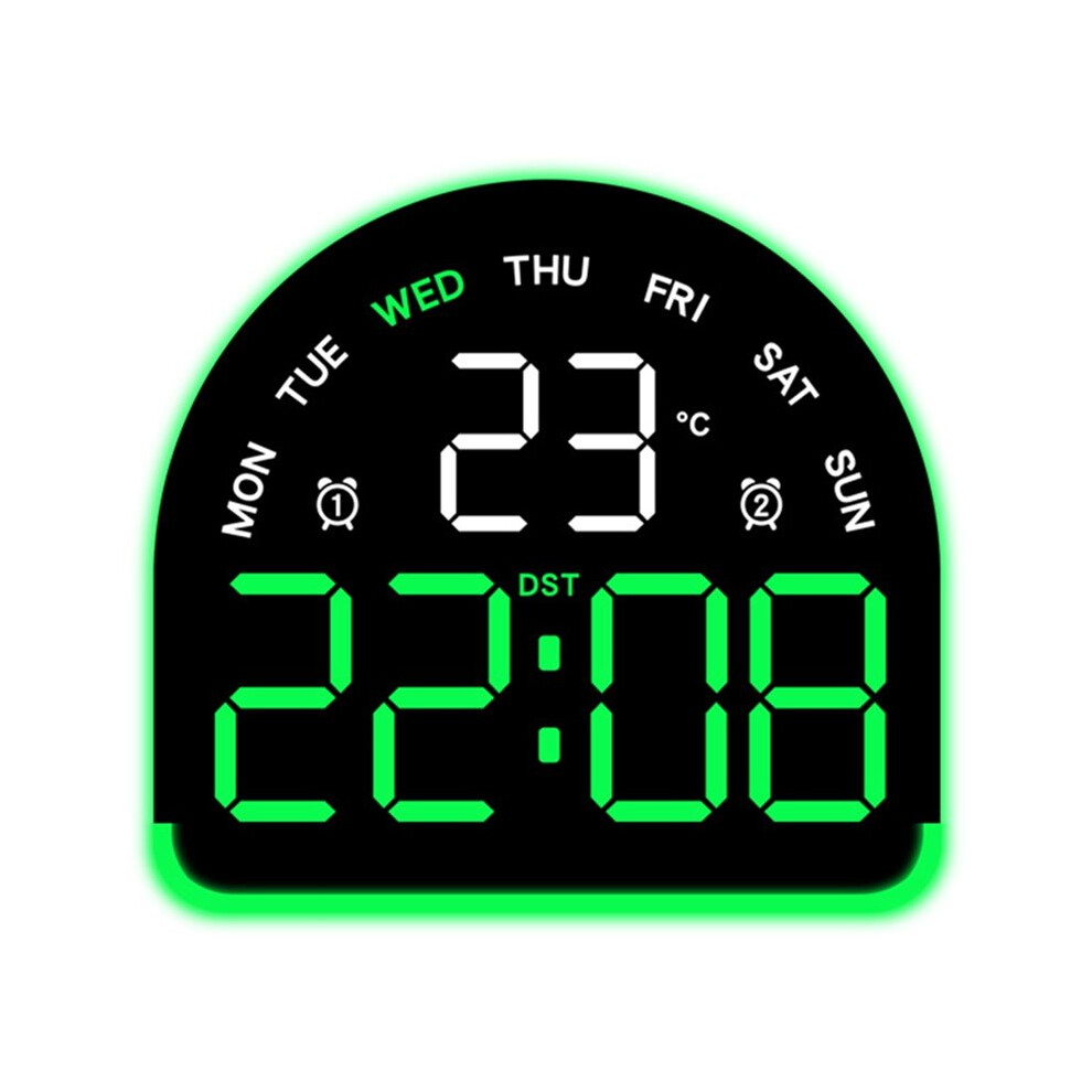 Multifunctional Led Alarm Clock With Adjustable Brightness And Temperature Display For Home Decor 6034227921996