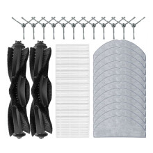 For V20 / Vyzzle D10 / Laresar L10 / Lydsto R1D / Eve Rook S Parts Main Side Brush Filter Mop