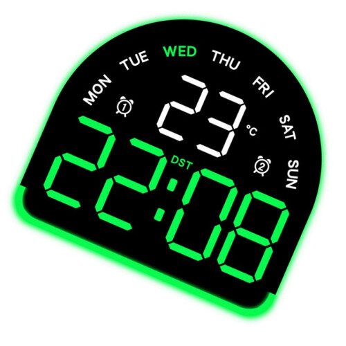 Multifunctional LED Alarm Clock with Adjustable Brightness and Temperature Display for Home Decor 1