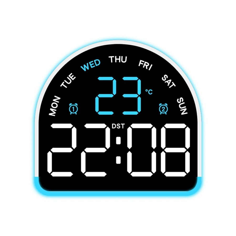 Multifunctional Led Alarm Clock Offering Adjustable Brightness And Temperature Display Switchable Home Decoration 6032401305006