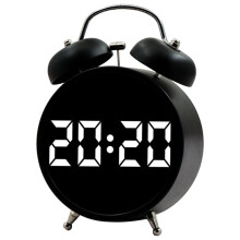 High Quality Extra Large Sound Alarm Clock with LED Screen Simple Number Clock Multifunctional Clock A
