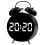 High Quality Extra Large Sound Alarm Clock with LED Screen Simple Number Clock Multifunctional Clock A 1