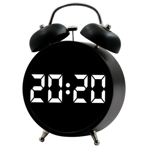 High Quality Extra Large Sound Alarm Clock with LED Screen Simple Number Clock Multifunctional Clock A