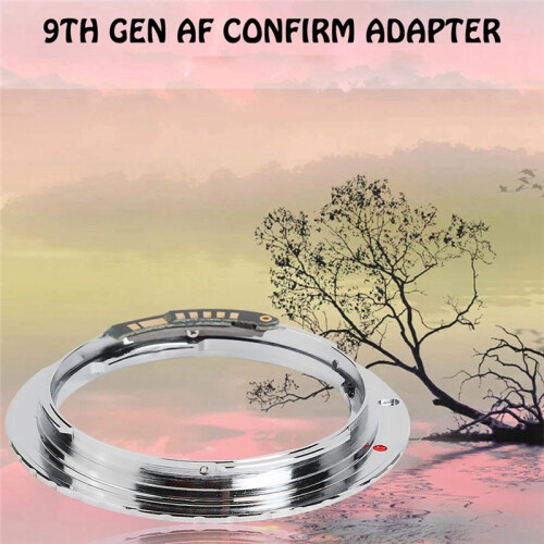 9th Gen AF Confirm PK- Lens Adapter Ring for  K to   EF EF-S 2