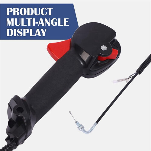 EBZ8550, EBZ8550RH Throttle Control Lever Assembly for Redmax Backpack Leaf Blowers 2