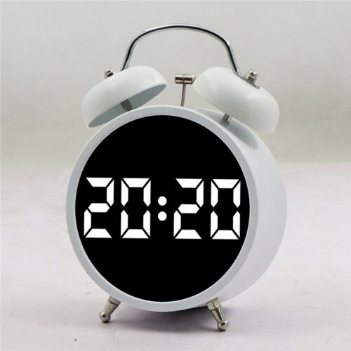 High Quality Extra Large Sound Alarm Clock with LED Screen Simple Number Clock Multifunctional Clock A 1