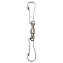 12 Pack Double Clip Swivel Hooks for Wind Spinners, Hanging Windsock, Bird Feeders, Wind Chimes Crystal Twisters Party Supply