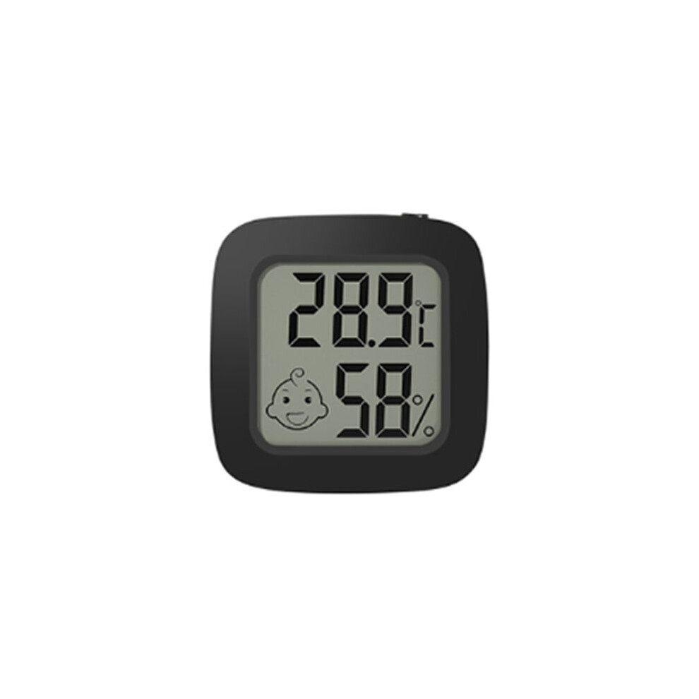 Lcd Digital Thermometer Hygrometer Magentic Temperature Meter Humidity Sensor Weather Station Black 6031050445026