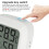 LCD Digital Thermometer Hygrometer Magentic Temperature Meter Humidity Sensor Weather Station Black 3