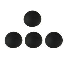 1.25inch Silicone Hemisphere Bumpers Isolation Feet, 4Pack Non Skid Speaker Isolation Pads,for Small Speaker Spikes