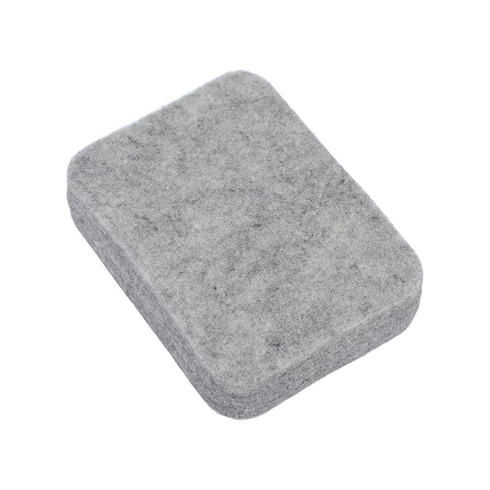 Needle Felting Pad,Grey Sponge Felting Pad 4.65X3.35inch Thick And Firm Felting Mat Natural Wool Needle Felting Mat 6031050480737